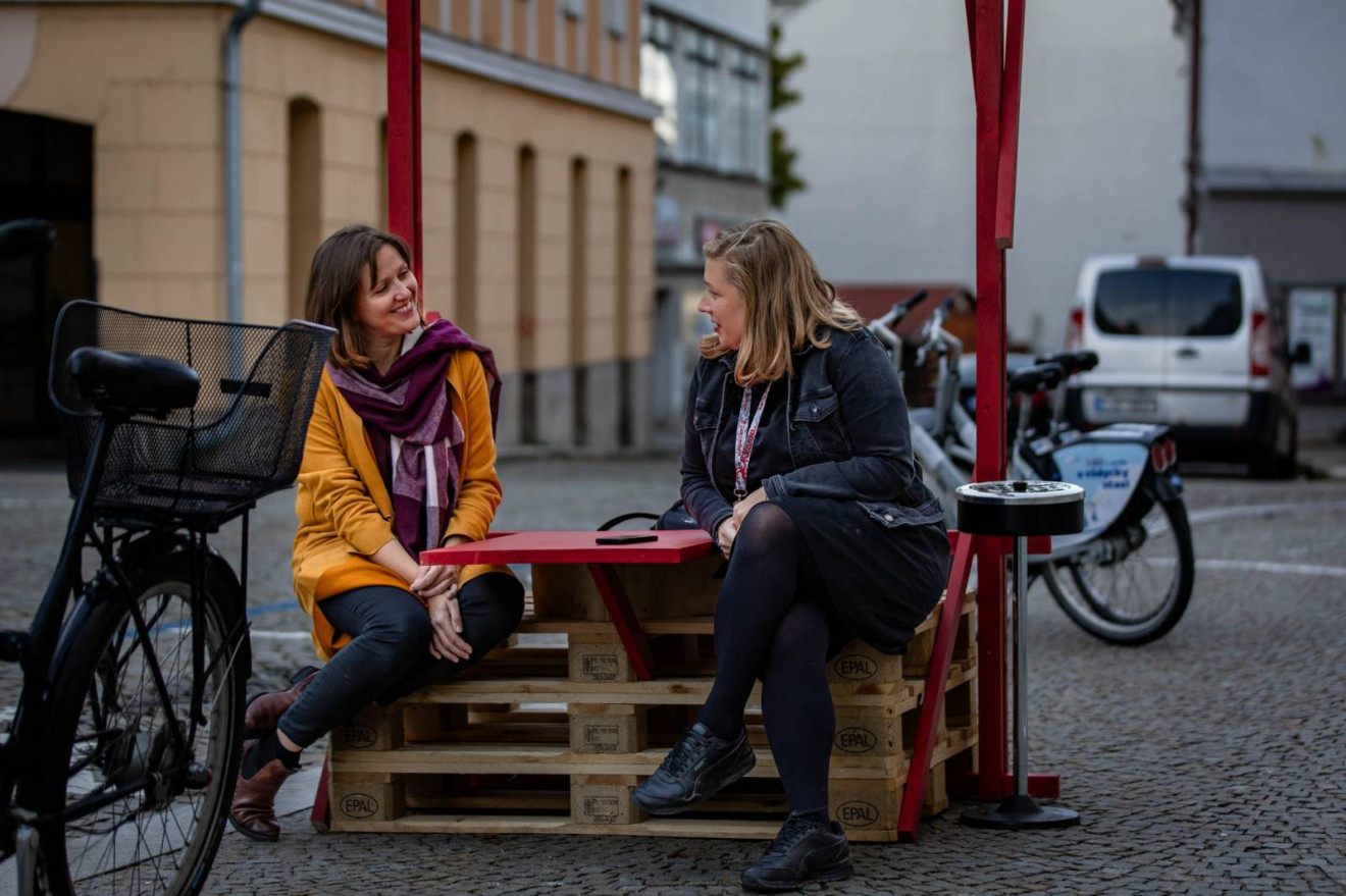 Kliknutím zvětšíte Poprvé na festivalu