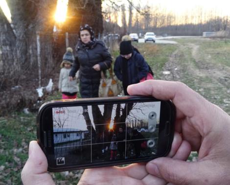 Moc nad vlastním příběhem. Migrace zachycená mobily