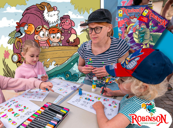 Za hranice komiksu / workshop pro děti 12+