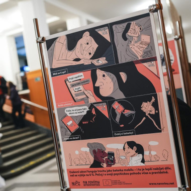 Komiksy o duševním zdraví / výstava