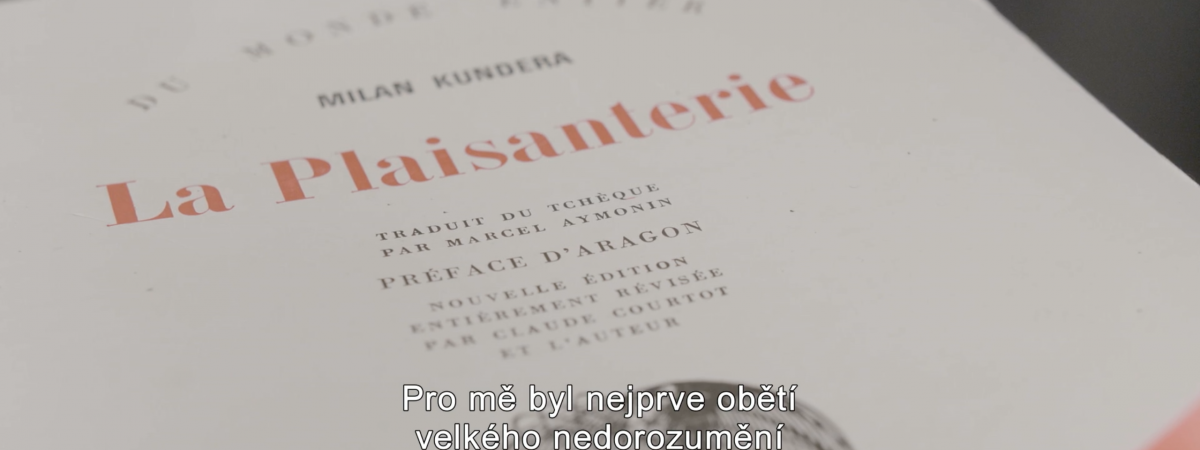 Dokument o  Milanu Kunderovi
