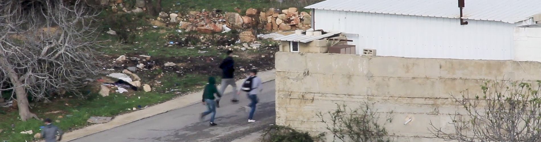 Ramalláh, Palestina, prosinec 2018