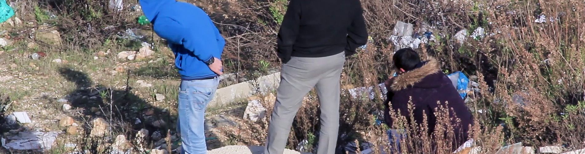 Ramalláh, Palestina, prosinec 2018