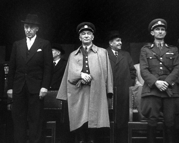 Prezident republiky dr. E. Beneš u nás