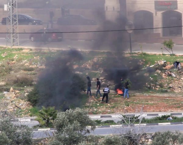 Ramalláh, Palestina, prosinec 2018