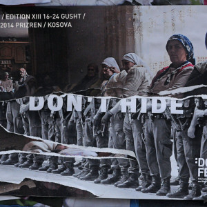 Kliknutím zvětšíte Nejkrásnější festivalový plakát 2013-2014 (cena poroty Festival Identity, cena diváků): DokuFest