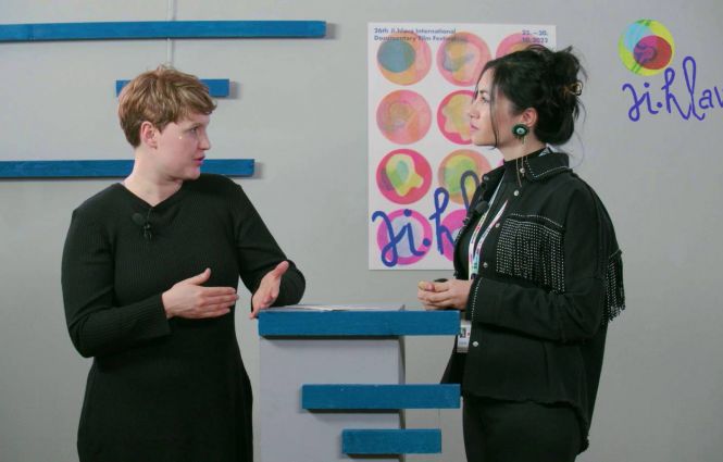 Ji.hlava Talks: Oksana Moiseniuk, režisérka filmu 8. den války