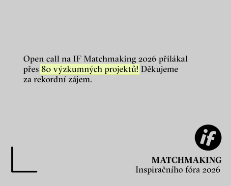 Open Call třetího ročníku IF Matchmakingu přilákal přes 80 výzkumných projektů!